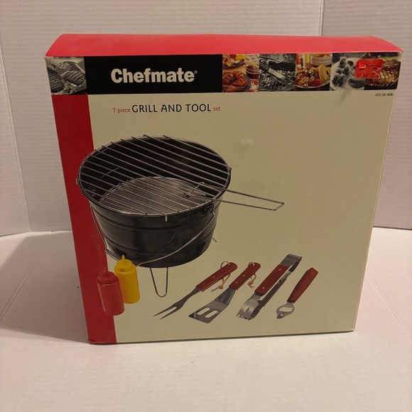 Chefmate 7 Piece Grill and Tool Set - Picture 4 of 4
